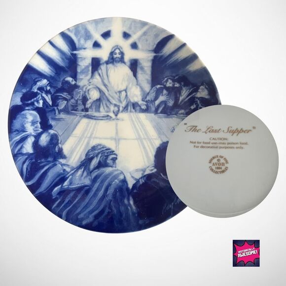 Set of 4 1991–1994 Religious Porcelain Plates - Avon Fine Collectibles - Picture 7 of 9